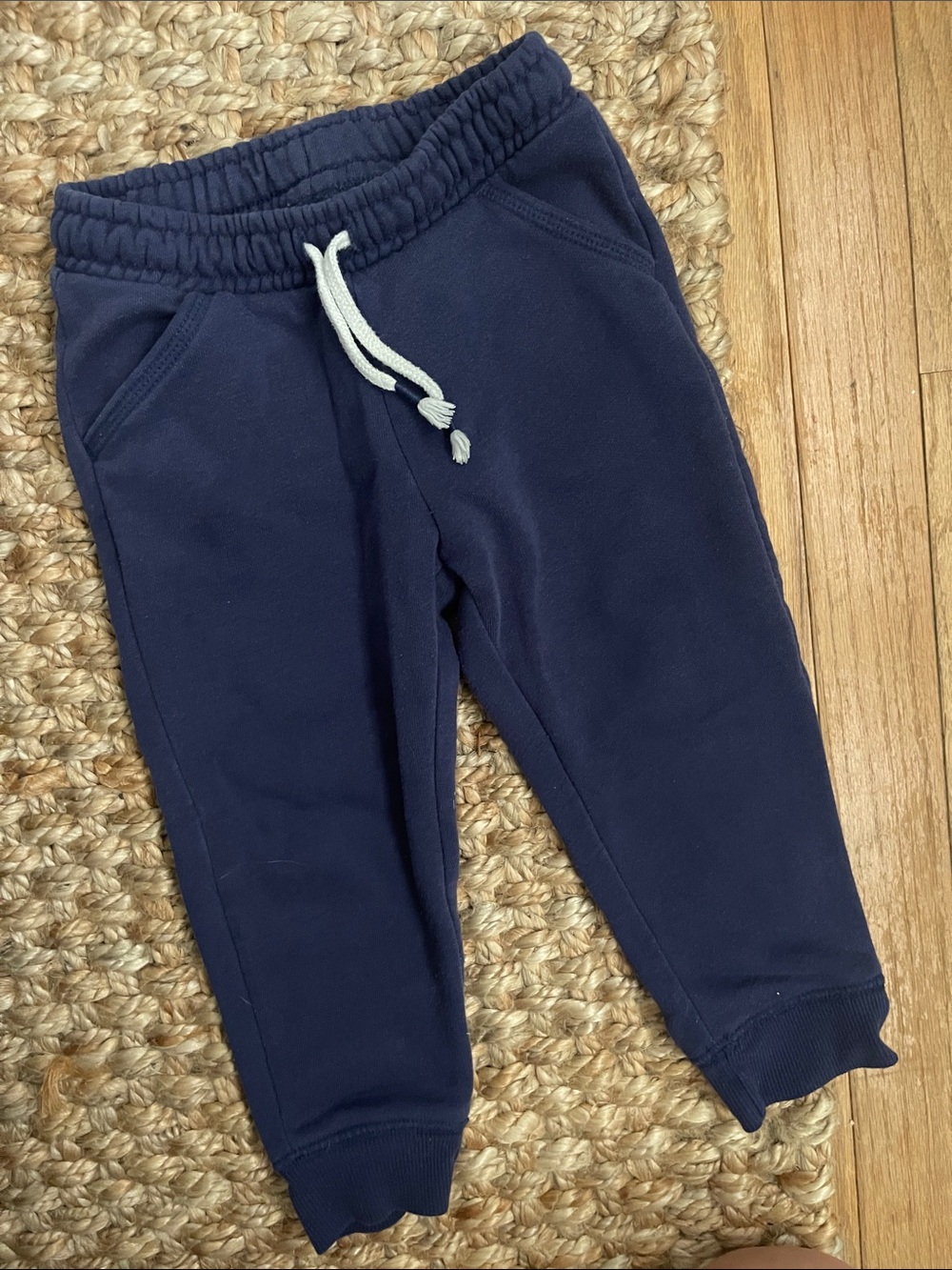Cat & Jack navy sweatpant joggers